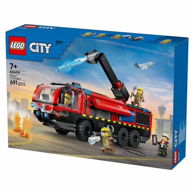 Constructor LEGO City Mașină de pompieri a aeroportului, art. 60499