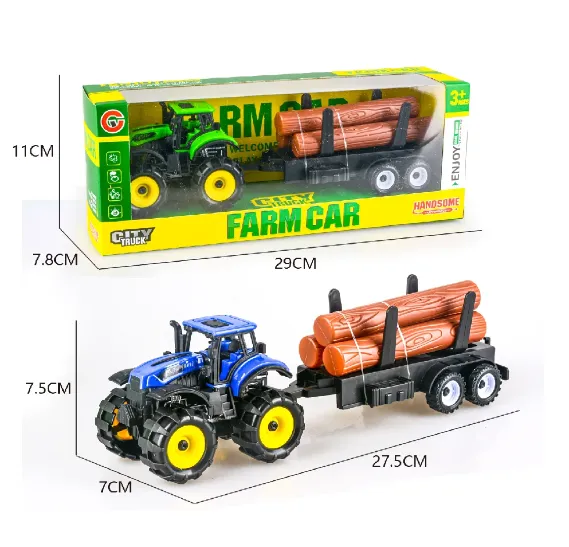 Tractor cu lemne – model cu inerție