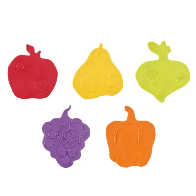 Set de mini-covorase anti-alunicare Roxy Kids „Fresh Mix”, 5 buc. (RBM-05-FM)