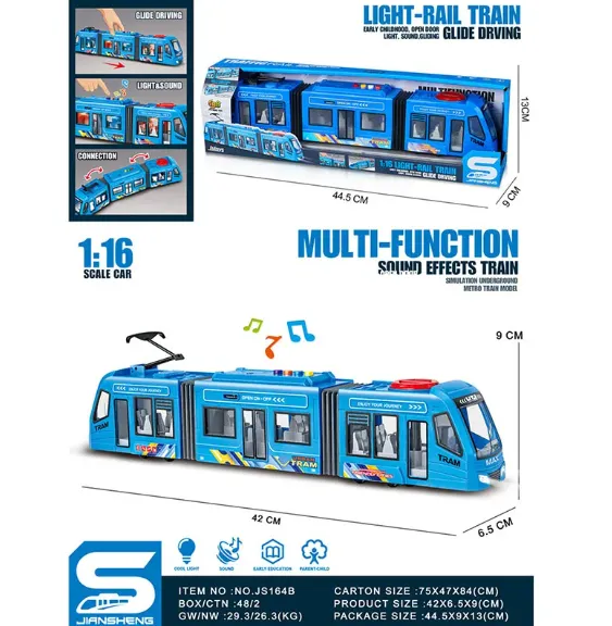 TREN CU SUNET SI LUMINI (INSTRUCTIUNE IN ROMANA) 72065