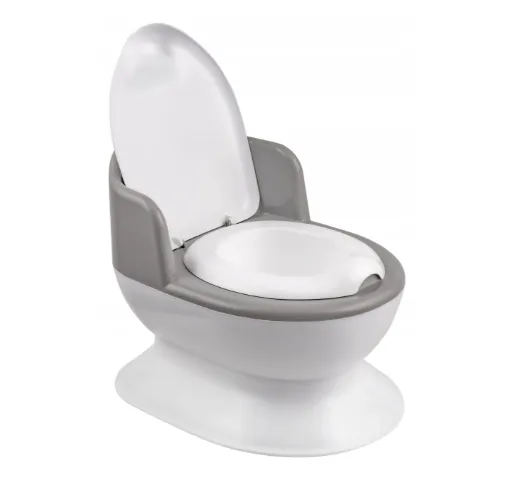 Olita pentru copii Maltex Toddlers Potty White Grey, de la 18 luni+