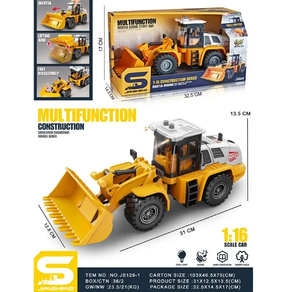 MASINA PENTRU CONSTRUCTIE CU SUNET SI LUMINI (INSTRUCTIUNE IN ROMANA) 72111