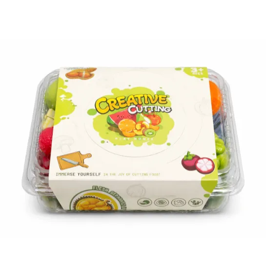 Set de fructe pentru tăiere, în container, cod 990100