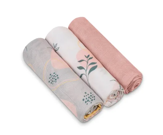 Pelinci din fibre de bambus Lionelo Leaf (70x70 cm), 3 buc.