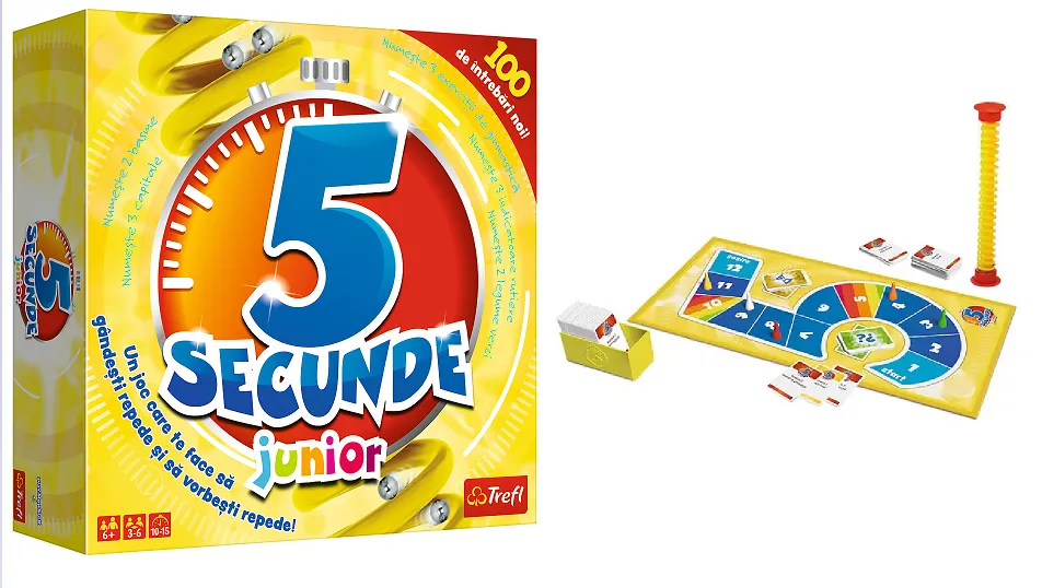 Joc de societate „5 Seconds Junior” (limba romana) art. 02188