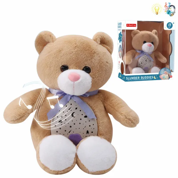 Ursulet din plus cu proiectie si muzica 004478 