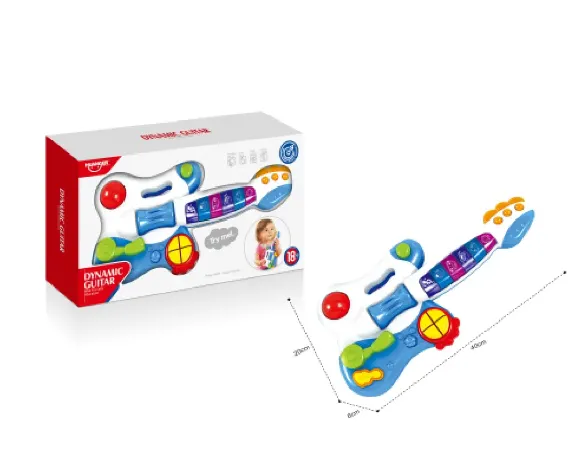 Chitară pentru bebeluși cu baterii