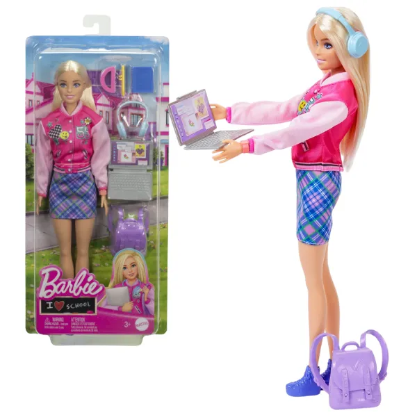 Păpușa Barbie „Costumul Școlar Fericit”