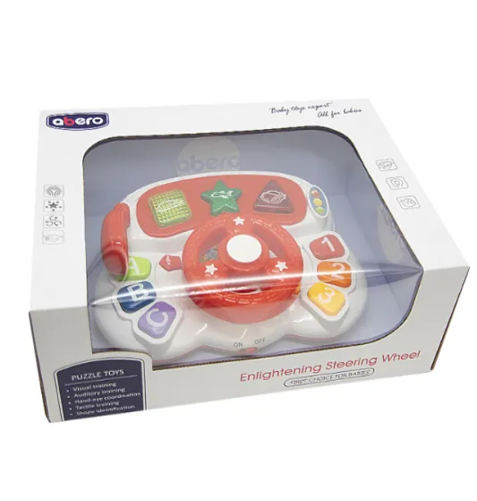 Pian pentru copii cu lumina si sunet Abero, rosu, cod 692117