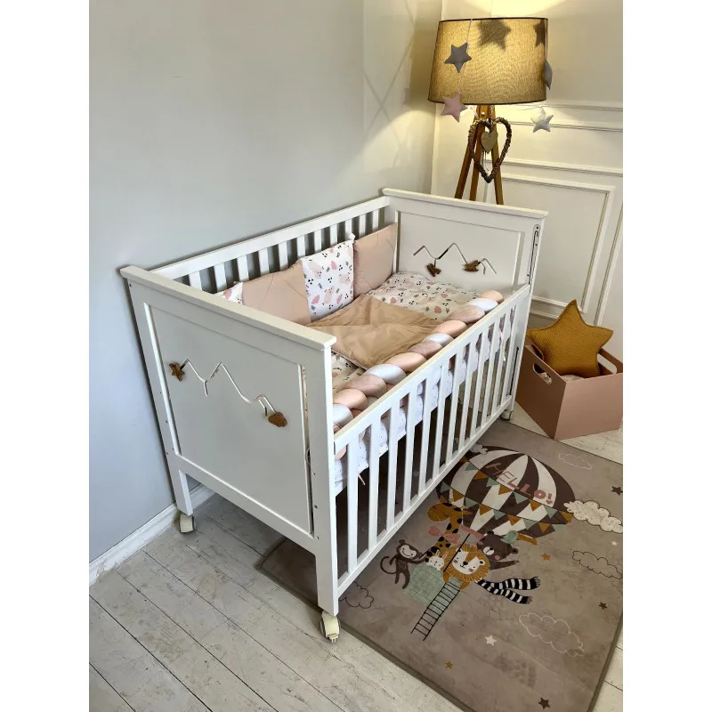 Pătuţ Goydalka EMMA (1В22-1) Alb