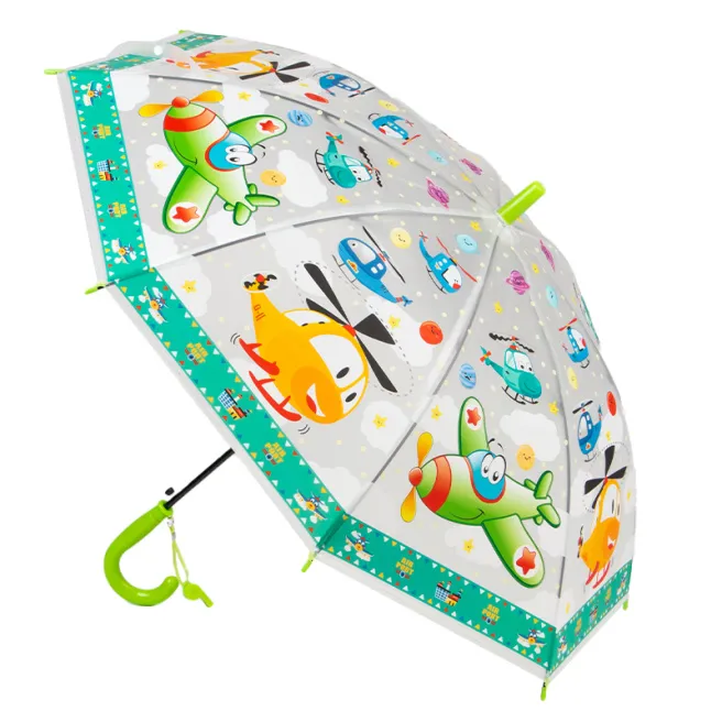 Umbrelă pentru copii transport, verde, cod 180023