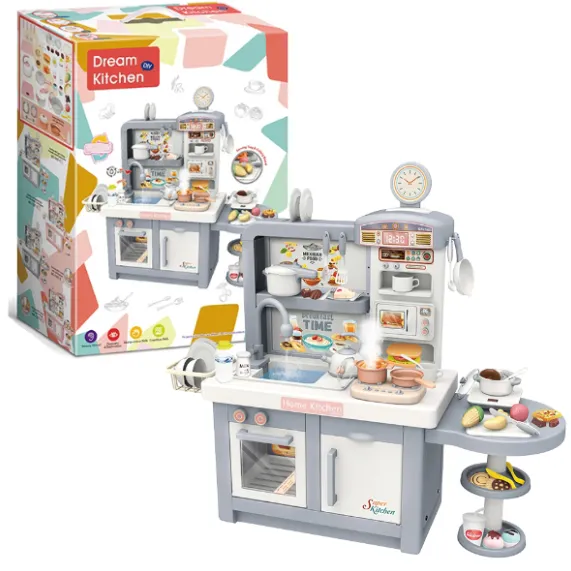 Set de joacă „Bucătărie pentru copii”, gri
