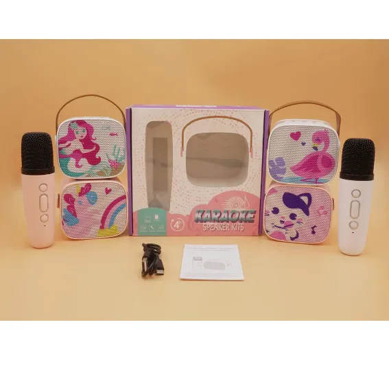 Microfon karaoke cu boxa (Bluetooth)