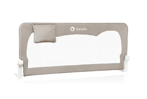 Barieră de protecție pentru pat Lionelo Hanna Beige Melange, 150 cm