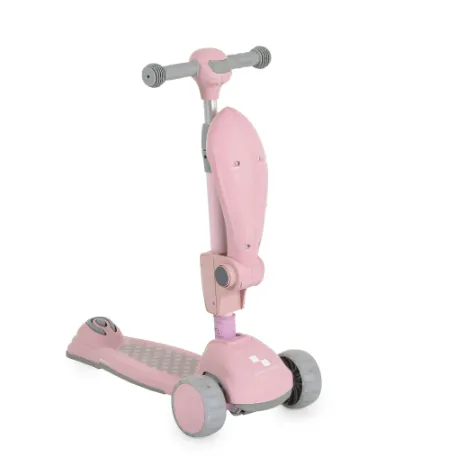 Trotinetă 2 în 1 Moni Checkmate Lace Pink Trotinetă 2 în 1 Moni Checkmate Lace Pink