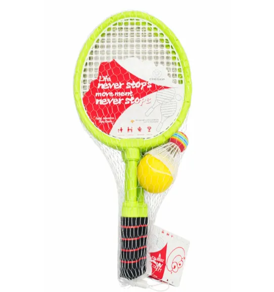 Set de joacă pentru badminton și tenis, verde, cod 990145
