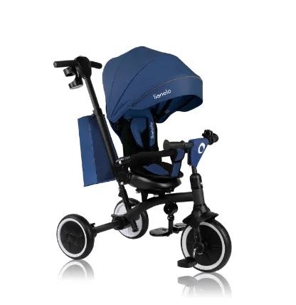 Tricicleta 2 in 1 Lionelo Tris Plus Blue Denim Tricicleta 2 in 1 Lionelo Tris Plus Blue Denim