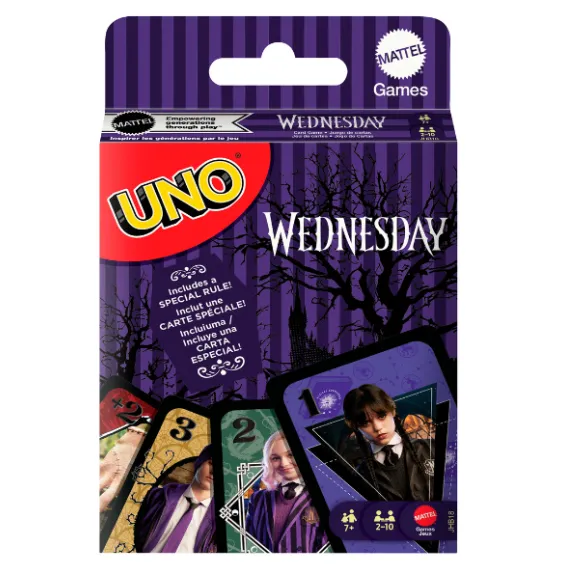 Joc de cărți UNO „Wednesday”